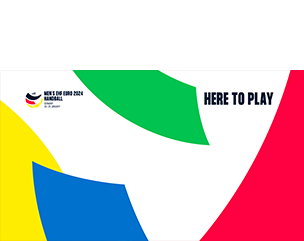 EHF EURO 2024 Teams Hintergrund